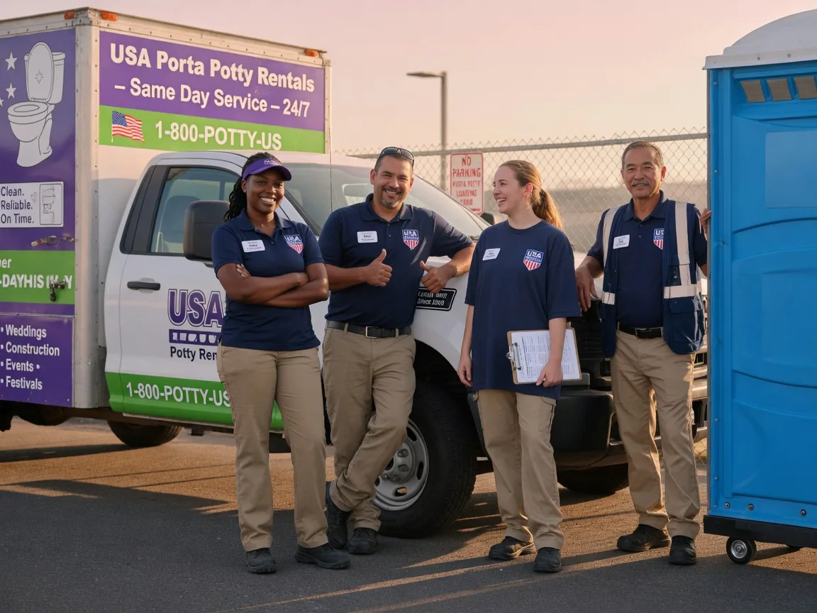 Porta Potty Rental company in Riverside, CT